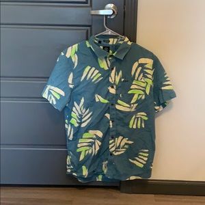 Volcom Floral Hawaiian Shirt